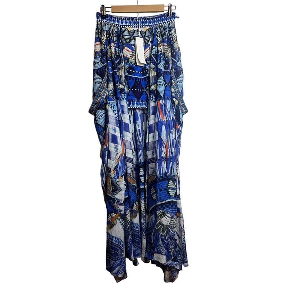 Camilla Blue Asymmetrical Skirt NWT - Picture 6 of 14